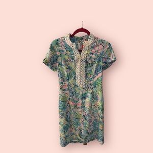Lilly Pulitzer Adena Shift Dress in Lilly’s House print, size 2